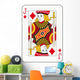 Jack of Diamonds Wall Decal