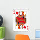 Queen of hearts Wall Decal
