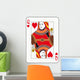 Queen of hearts Wall Decal