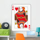 Queen of hearts Wall Decal