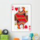 Queen of hearts Wall Decal