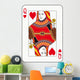Queen of hearts Wall Decal