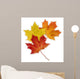 Basic Autumn Leaves Wall Decal