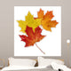 Basic Autumn Leaves Wall Decal