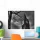 Grey-scale Big Ben Wall Mural