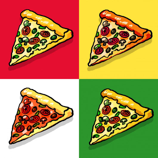 Pizza Wall Decal 2