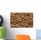 A close-up picture of some flax-seed Wall Mural