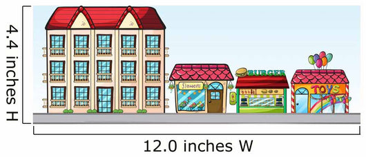 Stores Street Wall Decal