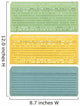 Vintage Punched Cards Wall Decal
