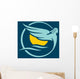The spirit of the ocean sign Wall Mural
