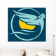 The spirit of the ocean sign Wall Mural