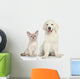 Cat and Dog Wall Decal