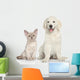 Cat and Dog Wall Decal