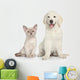 Cat and Dog Wall Decal