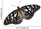 Brown Butterfly Wall Decal