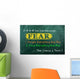 Fear Concept Choice Wall Decal