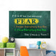 Fear Concept Choice Wall Decal