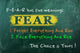 Fear Concept Choice Wall Decal