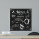 Teapot and Teacup Blackboard Wall Decal