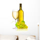 White Wine Grapes Wall Decal