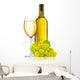 White Wine Grapes Wall Decal