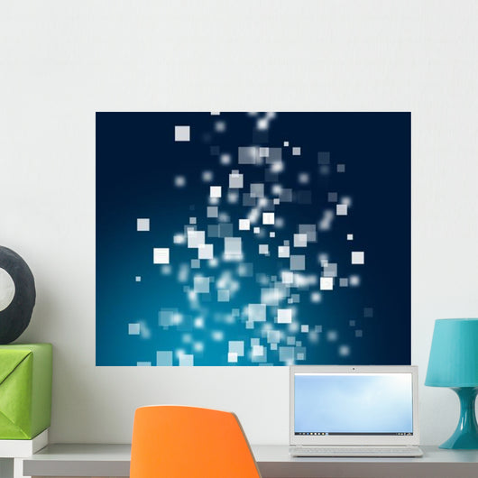 futuristic background design illustration Wall Mural