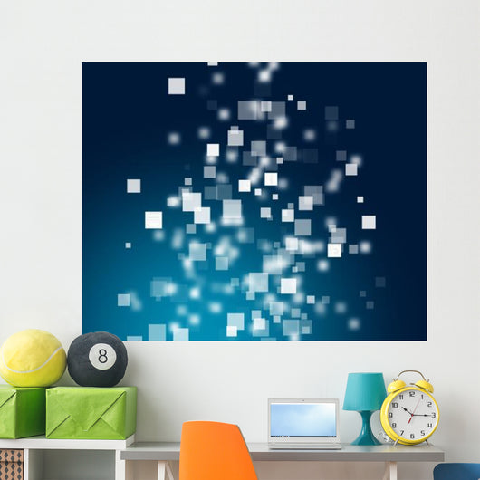 futuristic background design illustration Wall Mural