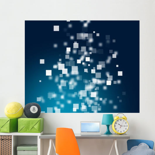 futuristic background design illustration Wall Mural