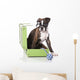 Boxer Dog at Studio Wall Decal