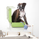 Boxer Dog at Studio Wall Decal