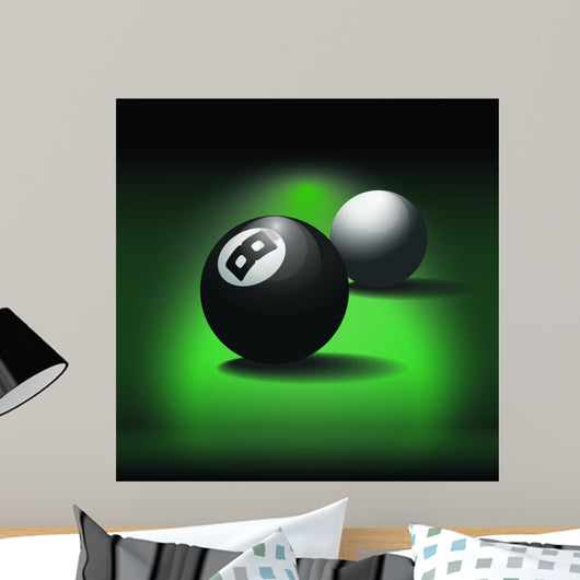 Pool Balls Wall Decal