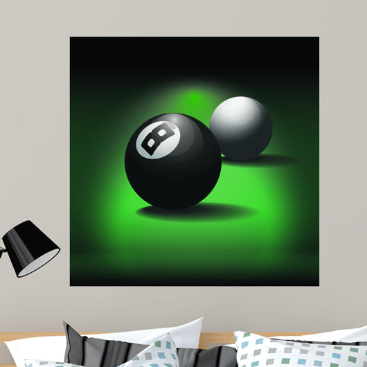 Pool Balls Wall Decal