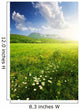 Field with Flowers Summer Wall Decal