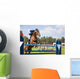 Equestrian Rider Jump Wall Mural