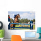 Equestrian Rider Jump Wall Mural