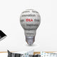 Light Bulb and Idea Concept Wall Decal