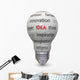 Light Bulb and Idea Concept Wall Decal
