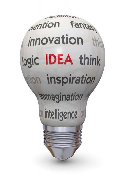 Light Bulb And Idea Concept Wall Decal