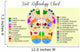 Foot reflexology chart Wall Mural