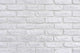 White Brick Wall Ad Wall Decal
