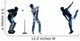  Cricket players  silhouette Wall Decal