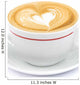 Cup Coffee Art Latte Wall Decal