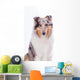 Rough Collie Dog Wall Decal