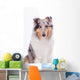 Rough Collie Dog Wall Decal