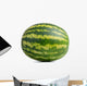 Watermelon isolated on white background Wall Mural