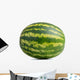 Watermelon isolated on white background Wall Mural
