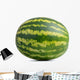 Watermelon isolated on white background Wall Mural