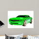 Concept Muscle Car Wall Decal