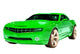 Concept Muscle Car Wall Decal