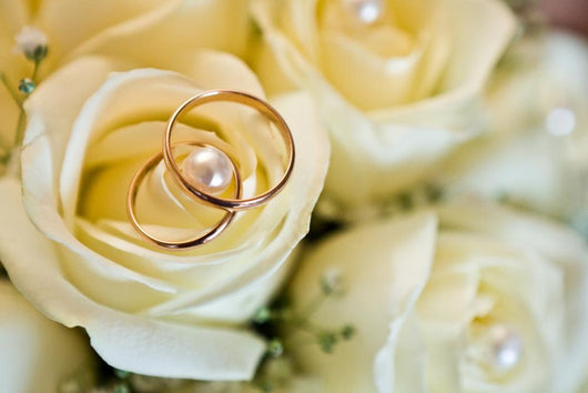 Wedding Rings Close-up Wall Decal